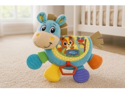 Produktguide testar PlayGro Musical Clip Clop Teether Book Bitleksak