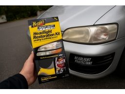 Produktguide testar Poleringssats strålkastare Meguiars HD Headlight Restoration Kit