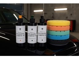 Produktguide testar Polerpaket, King Carthur polermedel - Padboys polertrissor KIT 8 in 1