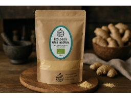 Produktguide testar Powerfruits Ekologisk Mald Ingefära 350 g                                                                     Ingefära