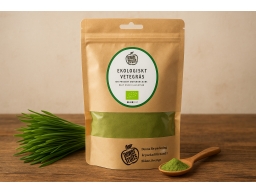 Produktguide testar Powerfruits Ekologisk Vetegräs