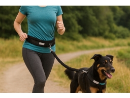 Produktguide testar Pro Dog Joggingbälte med lina