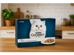 Produktguide testar Purina Gourmet Våtfoder Sea Delicacies