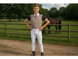Produktguide testar QHP Filip Leg Grip Ridbyxor Junior – Vita