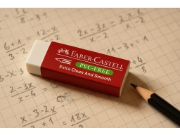 Produktguide testar Radergummi Faber Castell 