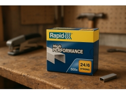 Produktguide testar Rapid Strong Häftklammer