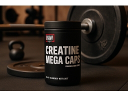 Produktguide testar RAW Creatine Mega Caps
