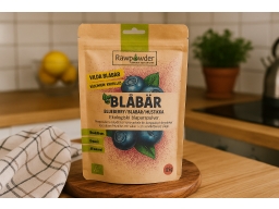 Produktguide testar RawPowder Blåbärspulver EKO