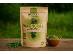 Produktguide testar Rawpowder Ekologiskt Korngräs 200 g