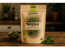 Produktguide testar Rawpowder Ekologiskt Nässelpulver