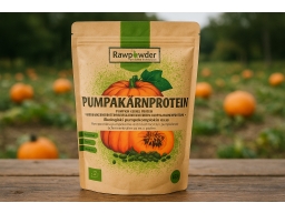Produktguide testar Rawpowder Ekologiskt Pumpakärnprotein