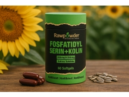 Produktguide testar Rawpowder Fosfatidylserin + Fosfatidylkolin