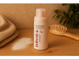 Produktguide testar Refresh Powder™ Dry Shampoo