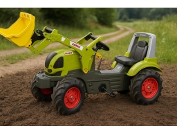 Produktguide testar Rolly Toys Tramptraktor Claas Arion 640
