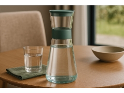 Produktguide testar Rosendahl Grand Cru Recycled vattenkaraff med grönt lock 90 cl