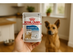 Produktguide testar Royal Canin Light Weight Care Adult Våtfoder för hund