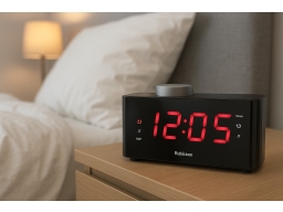 Produktguide testar Rubicson Projektorklocka med alarm och FM-radio