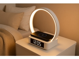 Produktguide testar Rubicson Wake-up light Väckarklocka med trådlös laddning