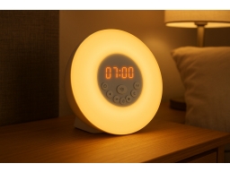 Produktguide testar Rubicson Wake-up light Väckarklocka