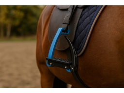 Produktguide testar Safe Riding S- Mini Säkerhetsstigbyglar - Blue Lagoon
