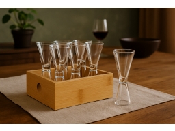 Produktguide testar Sagaform Nature snapsglas