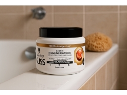 Produktguide testar Schwarzkopf Gliss 4-In-1 Regeneration Bond-Building Hair Mask 400 ml