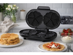 Produktguide testar Select 6969 våffeljärn dubbel 2 våfflor