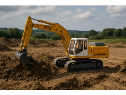 Produktguide testar Siku Liebherr Grävmaskin