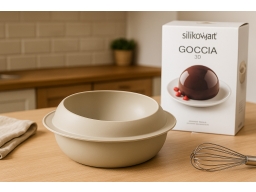 Produktguide testar Silikomart Goccia 3D bakform