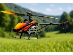 Produktguide testar Simulus Radiostyrd outdoor-4-kanals helikopter GH-720