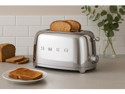 Produktguide testar Smeg TSF02SSEU Brödrost 4 Skivor Krom