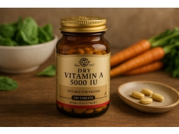 Produktguide testar Solgar Dry Vitamin A 5000 IU