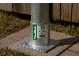 Produktguide testar Stavrex stolpfot Ø72 mm