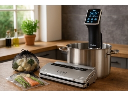 Produktguide testar Steba SV80 WiFi Sous Vide + Caso VC 200 vakuumpackare