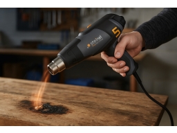 Produktguide testar Steinel varmluftpistol HM 2120E WRAP 2200W