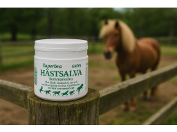 Produktguide testar Superbra Hästsalva Grön 500 ml