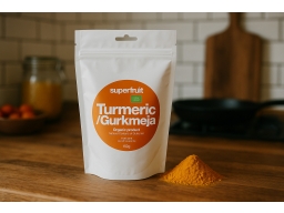 Produktguide testar Superfruit Gurkmejapulver EKO