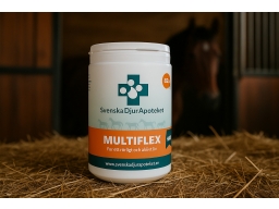 Produktguide testar Svenska Djurapoteket Häst MultiFlex Fodertillskott
