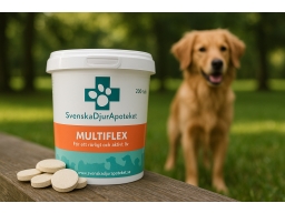 Produktguide testar Svenska Djurapoteket MultiFlex Tabletter fodertillskott