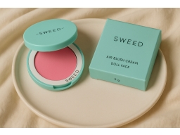 Produktguide testar SWEED Air Blush Cream Doll Face 5 g