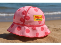 Produktguide testar Swimpy UV-mössa Pippi Långstrump