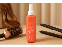 Produktguide testar Thermal Shield™ Heat Protectant