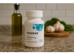 Produktguide testar Thorne 5-MTHF 1 mg