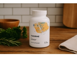 Produktguide testar Thorne Research Inc. GI Relief 180 kapslar
