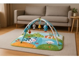 Produktguide testar Tiny Love babygym Tiny Farm