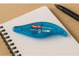 Produktguide testar Tipp-Ex ECOlution Exact Liner