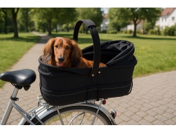 Produktguide testar Trixie Cykelkorg för Pakethållare
