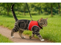 Produktguide testar Trixie Kattsele med koppel small