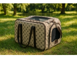 Produktguide testar Trixie Maxima utfällbar väska för hund och katt