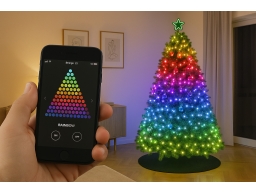 Produktguide testar Twinkly Strings Appstyrd Julgransbelysning